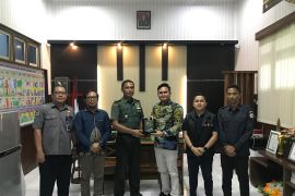 Bawaslu Pangkalpinang audiensi bersama Dandim 0413/Bangka bahas Pilkada 2024