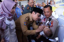 Sebanyak 287.541 anak sasaran imunisasi polio di Bengkulu