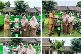 DLH distribusikan  armada pengangkut sampah di kawasan Halmahera Tengah