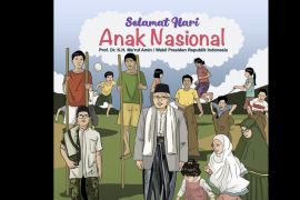 Ma'ruf Amin: Anak anugerah Tuhan untuk masa depan Indonesia
