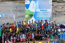 Dinas LH Kotabaru gelar aksi pesisir berseri