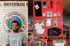 Polres Balangan amankan dua Narkoboy dengan barbuk 19,53 gram sabu
