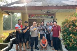 Polisi tangkap pelaku pembacokan di Desa Paku Bangka Selatan