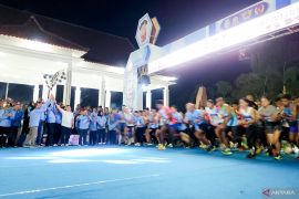 Ajang "Night Run" jadi wadah Pemkab Situbondo jaring atlet lari