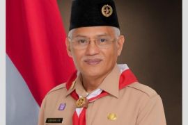 Sekda Sultra  terpilih jadi Ketua Kwarda Pramuka 2024-2029