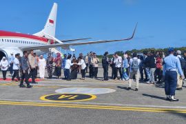 Presiden tiba di Balikpapan disambut influencer