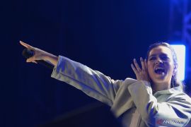 Raisa beri lagu "Berkibarlah Bendera Negeriku" pada laga Indonesia lawan Australia