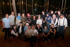 Para pemengaruh terkesan dengan progres pembangunan kawasan IKN