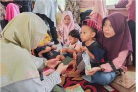 Inovasi KARDI SARAS Puskesmas Sungai Rumbai tekan angka stunting