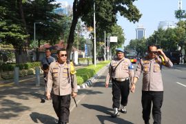 Polisi terjunkan 969 personel jaga unjuk rasa Mikrotrans di Balai Kota