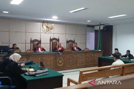 Majelis hakim tolak eksepsi terdakwa korupsi pengadaan lahan zikir