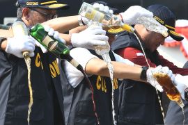 Elimination of illegal alcohol and cigarettes