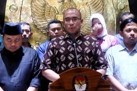 Hasyim Asy&rsquo;ari ucapkan terima kasih kepada DKPP usai diberhentikan
