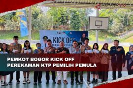 Pemkot Bogor kick off perekaman KTP pemilih pemula