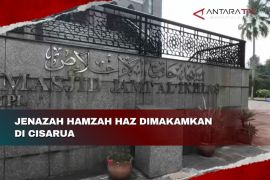 Jenazah Hamzah Haz dimakamkan di Cisarua