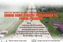 Untuk mendukung pertumbuhan ekonomi Sumbar harus percepat pembangunan tol Padang-Pekanbaru