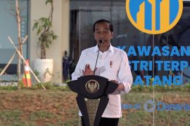 Jokowi resmikan operasional Kawasan Industri Terpadu Batang