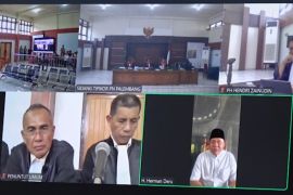 Mantan Gubernur Sumsel hadir virtual sebagai saksi sidang korupsi KONI