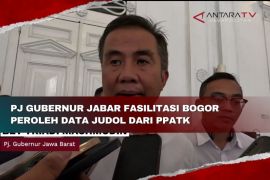 Pj Gubernur Jabar fasilitasi Bogor peroleh data judol dari PPATK