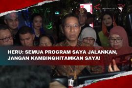 Heru: Semua program saya jalankan jangan kambinghitamkan saya!