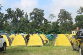 Pemkab Lombok Tengah menggelar kemah pembauran tingkatkan sinergisitas