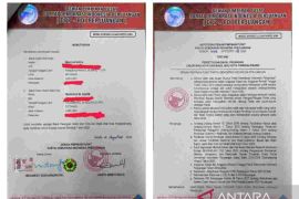 Molen-Hakim terima rekomendasi dari DPP PDI Perjuangan untuk Pilwako Pangkalpinang