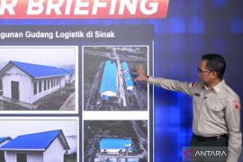 BNPB bangun gudang makanan di Kabupaten Puncak