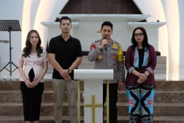 Suasana Binrohtal,  acara pembinaan rohani terakhir dihadiri Kapolda Daniel Adityajaya dan Ibu Didit Daniel di Kaltara