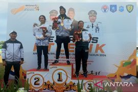 Kontingen Babel raih 1 medali emas dan 2 perunggu di Kejurnas Atletik 2024