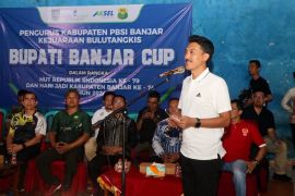Ratusan pebulu tangkis ikuti Bupati Banjar Cup 2024