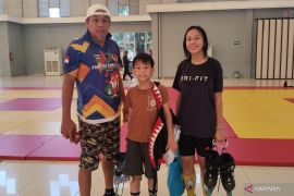 Atlet  sepatu roda Sumsel kuatkan mental untuk tampil di PON