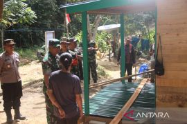 Tim Wasev TMMD ke-121 tinjau lokasi pembangunan jalan desa