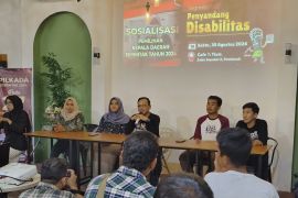 KPU Kota Pontianak sasar penyandang disabilitas sosialisasikan pilkada