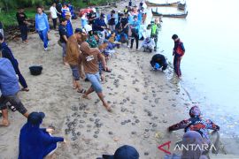 1.107 tukik tuntong laut dilepasliarkan di Aceh Tamiang
