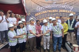 Teras Narang apresiasi dimulainya rekonstruksi jembatan bowstring Mandomai