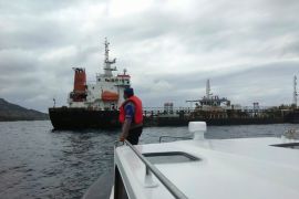 Labfor Polda Bali selidiki penyebab kebakaran Kapal Tanker Elisabeth 1