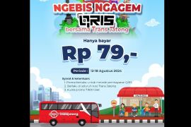 Naik BRT Trans Jateng cukup bayar Rp79 dengan QRIS, ini rutenya