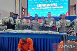 Polda Kaltara gagalkan peredaran  42 kg sabu di Bulungan