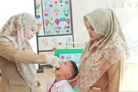 Dinas Kesehatan OKU data 32.189 anak untuk  diberi Vitamin A