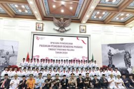 54 Paskibraka Maluku siap bertugas pada 17 Agustus 2024
