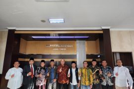Caleg terpilih lintas partai silaturahim ke PW Muhammadiyah Jatim