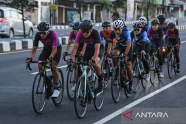 Pelatda atlet balap sepeda Jateng jelang PON XXI Aceh-Sumut 2024