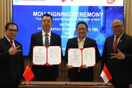 KBRI Beijing memfasilitasi MoU Krakatau Steel dan perusahaan China