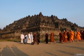 Instalasi chattra di stupa induk Candi Borobudur ditunda, Kemenag lakukan 7 upaya strategis