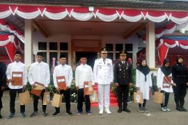 6 WBP Lapas Tanjung Pandan bebas usai terima remisi HUT Ke-79 RI