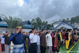 Peringatan HUT Kemerdekaan RI di Lapas Tarakan Mengenakan Busana Daerah