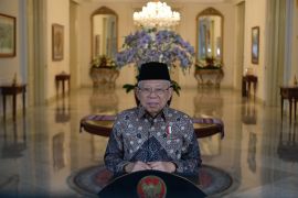 Ma'ruf Amin ajak masyarakat manfaatkan setiap peluang bangun Indonesia Maju