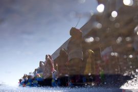 Upacara bendera petugas kebersihan di Jombang