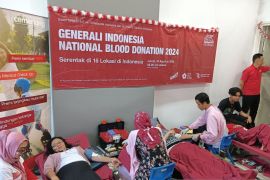 Generali Indonesia gelar donor darah serentak