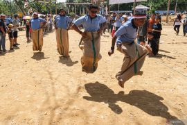 Sejarah lomba balap karung saat perayaan 17 Agustus